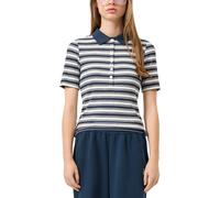 qs - T-Shirt blau|creme|pink - Gr. - S