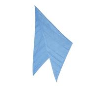 Quadratischer Schal aus Baumwolle-Viskose-Mix mit Ornamentmuster ONESIZE blau 2175294.5141.ONESIZE