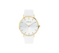 Quarzuhr S.OLIVER "2033487" Armbanduhren weiß Damen Quarzuhren (72480965-0)
