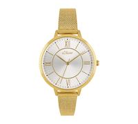 s.Oliver Quarzuhr Gold Damen