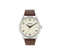 s.Oliver Quarzuhr Herren khaki, 20