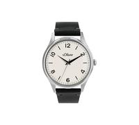 s.Oliver Quarzuhr Herren schwarz, 20