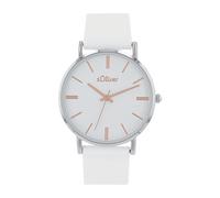 s.Oliver Quarzuhr Weiß Damen