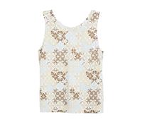 Jersey-Top mit Rundhalsausschnitt und Rückendetail 34 braun|mehrfarbig 2178723.89A4.34
