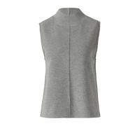 s.Oliver RED LABEL Regular Fit Pullunder aus Baumwoll-Mix in Hellgrau Melange, Größe 36