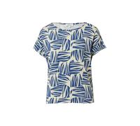 s.Oliver Red Label - Ärmelloses T-Shirt im Relaxed Fit beige/blau - Gr. - 40