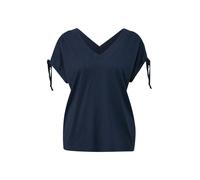 s.Oliver Red Label - Ärmelloses T-Shirt mit Bindedetails blau - Gr. - 46