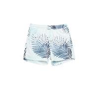 s.Oliver Red Label - Badehose mit Muster blau/weiß - Gr. - XXL