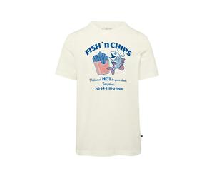 s.Oliver Red Label - Baumwollshirt mit Frontprint weiß - Gr. - M