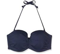 S.OLIVER Bandeau-Bikini-Top Damen marine Gr.36 Cup E