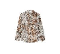 s.Oliver Red Label - Bluse mit Muster weiß/braun - Gr. - 42