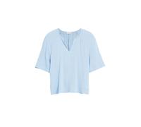 Gecrêpte Bluse aus Viskosemix 36 blau 2179151.5025.36