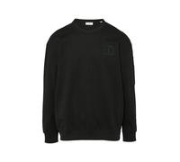 s.Oliver Red Label - Bouclé-Sweatshirt im Relaxed Fit schwarz - Gr. - XL