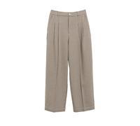 s.Oliver Red Label - Bundfaltenhose Barrel Fit beige - Gr. - 46