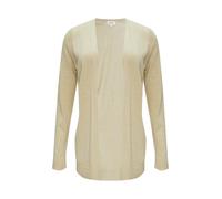 s.Oliver Red Label - Cardigan aus Viskose-Baumwollmix beige - Gr. - 34