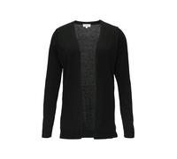 s.Oliver Strickjacke Feinstrick Damen Gr. 38 Schwarz, 50% Baumwolle/50% Viskose, Rundhals