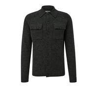 s.Oliver Red Label - Cardigan mit Brusttaschen und Polokragen grau - Gr. - L