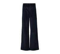 s.Oliver Red Label - Cordhose mit Wide Leg blau - Gr. - 44/REG