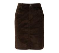 s.Oliver RED LABEL Ausgestellter Mini-Rock mit Baumwoll-Anteil in Dunkelbraun, Größe 42