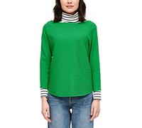 s.Oliver RED Label Damen mit Rippstruktur Regular Fit Rippstruktur, Green, 40