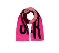 s.Oliver RED LABEL Damen Webschal im Colourblocking-Design pink placed print 1