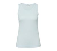 Tanktop S.OLIVER, Damen, Gr. 34, sky blau, Rippware, Obermaterial: 95% Baumwolle, 5% Elasthan, regular fit normal, Rundhals, Tops Tanktop, in Rippoptik, Regular Fit, Rundhalsausschnitt (96856428-34) s