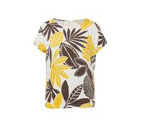s.Oliver Red Label - Elastisches T-Shirt im Relaxed Fit weiß - Gr. - 48