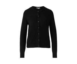 s.Oliver Red Label - Feinstrickcardigan aus Viskosemix schwarz - Gr. - 40