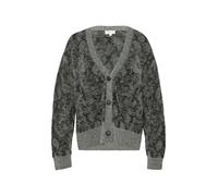 s.Oliver Red Label - Gemusterter Cardigan mit Glitzergarn grau - Gr. - 42