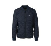 s.Oliver Red Label - Gepolsterte Outdoor-Jacke mit Strickkragen und Rippbündchen blau - Gr. - M