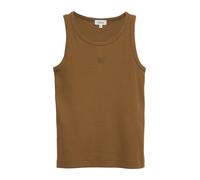 s.Oliver Red Label - Geripptes Basic Top braun - Gr. - 42
