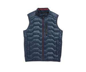 s.Oliver Red Label - Gesteppte Outdoor-Weste blau - Gr. - 3XL