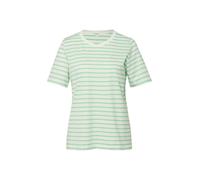 s.Oliver Red Label - Gestreiftes Jersey-T-Shirt im Relaxed Fit grün/weiß - Gr. - 44