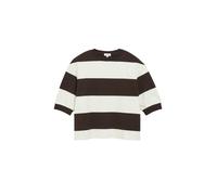 s.Oliver Red Label - Gestreiftes Sweatshirt beige/braun - Gr. - 42