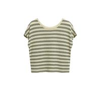s.Oliver Red Label - Gestreiftes T-Shirt beige/schwarz - Gr. - 34