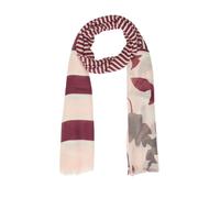 s.Oliver Red Label - Gestreiftes Tuch pink/rot - Gr. - ONE SIZE
