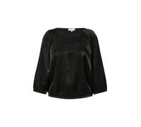 Glänzende Bluse im O-Shape 34 schwarz 2173081.9999.34