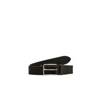 s.Oliver Taillengürtel Veloursleder Damen Größe 100 Grau/Schwarz