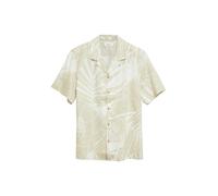 Resort Fit: Leichtes Baumwoll-Leinen-Hemd mit All-over-Print XL beige|creme 2178852.81A0.XL