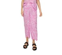 Culotte aus Viskose mit Elastikbund und Musterstruktur 38 Rosa 2147356.43A0.38