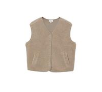 s.Oliver Red Label - Indoor-Weste aus Teddy braun - Gr. - 34