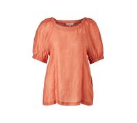 s.Oliver Red Label - Jacquardbluse orange - Gr. - 34