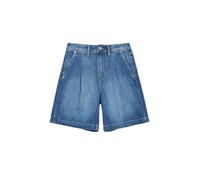 s.Oliver Red Label - Jeans-Bermuda mit Falten blau - Gr. - 34