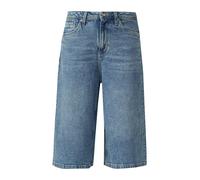 s.Oliver Red Label - Jeans Culotte mit hohem Bund und weitem Bein blau - Gr. - 34