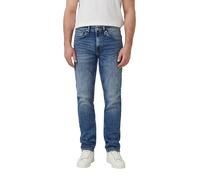 s.Oliver Jeans Mauro – Regular Fit, hoher Bund, konisch zulaufendes Bein – 36/32 Blau