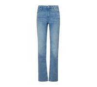 s.Oliver Jeans Karolin Straight-Jeans Damen Mid Rise Regular Fit Mid Blau Used Gr. 46 Länge 30