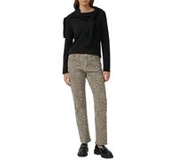 Karolin: Regular Fit / Mid Rise / Straight Leg mit Leo-Print 42/30 braun|mehrfarbig 2176551.81Z9.42_30