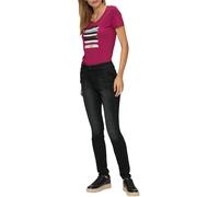 Skinny-fit-Jeans S.OLIVER "IZABELL" Gr. 36, Länge 30, grau (grey, black) Damen Jeans (28306527-36) grey, black