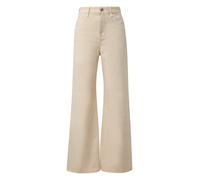 s.Oliver Schlagjeans Damen Beige Gr. 46 Länge 30 – 98% Baumwolle, 2% Elasthan, Stretch