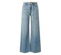 Jeans Suri / Regular Fit / Mid Rise / Wide Leg / mit Bindedetail 42/30 blau 2174406.52Y9.42_30